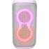 JBL Partybox Club 120 Portable Party Speaker, 160W Output Power, Bluetooth 5.3, Futuristic Lightshow, Up to 12 Hours of Play Time, Auracast Connection, IPX4 Rated Protection - White